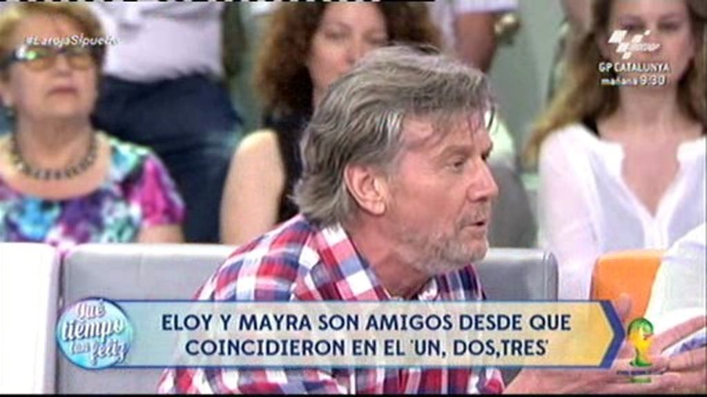 Eloy Arenas: "Mayra era un pibonazo, me pareció maravillosa"