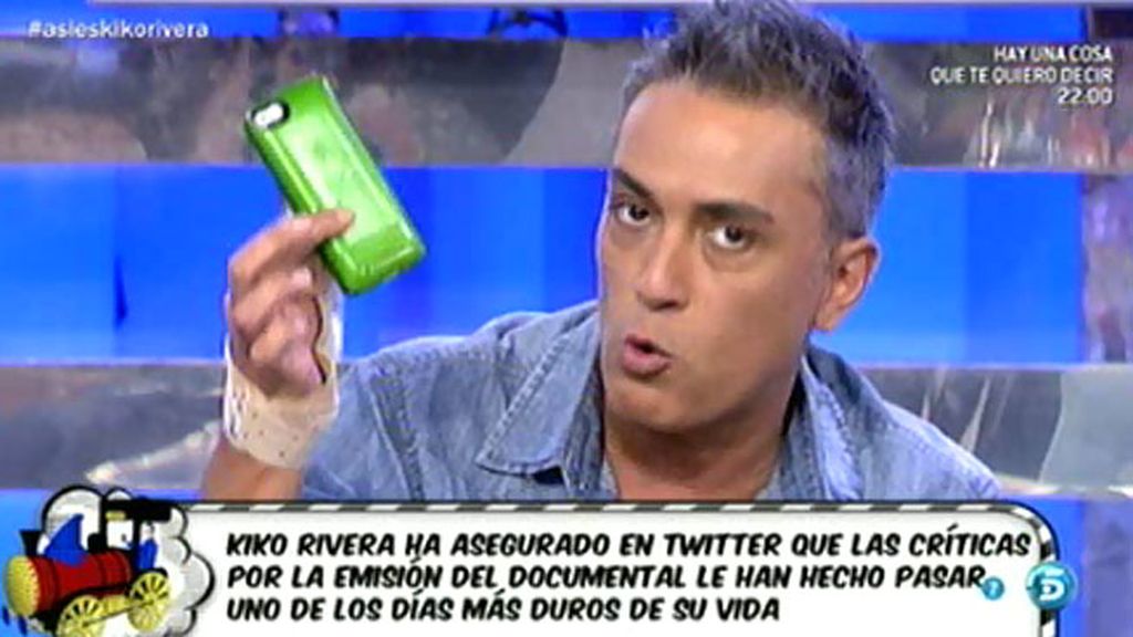 Kiko Hernández: "No paro de recibir amenazas de todo tipo en Twitter"