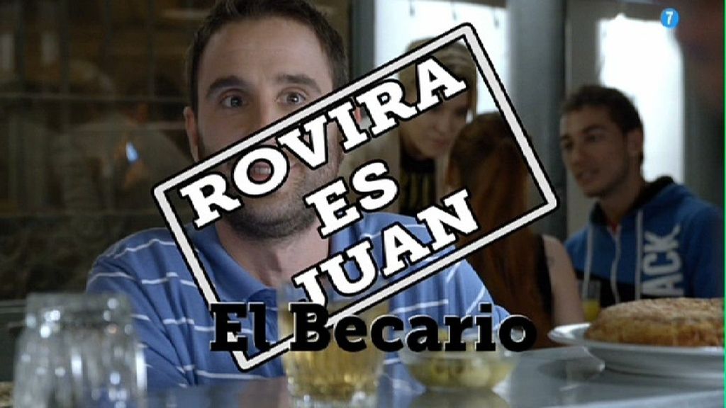 Dani Rovira es Juan, becario