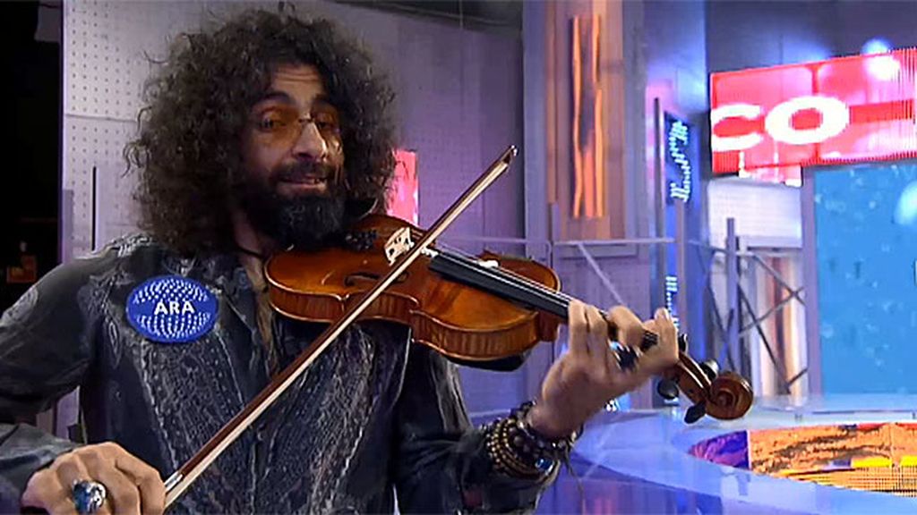 ¡Grande, Ara Malikian! ¡Menos mal que no se acordaba del tema de 'El Padrino!