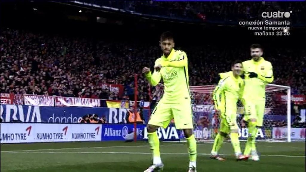 Los dos gestos que encendieron a la afición atlética: Así fue la provocación de Neymar