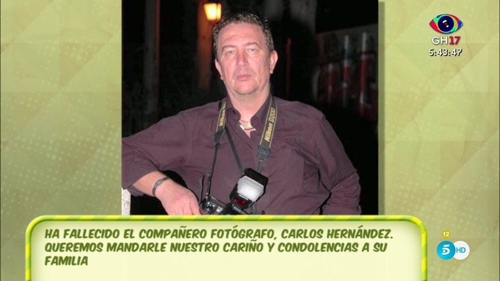 Fallece el fotógrafo y compañero de profesión Carlos Hernández