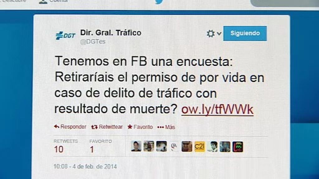 ¿Retiraría el carné de por vida a quien causara la muerte en un accidente?