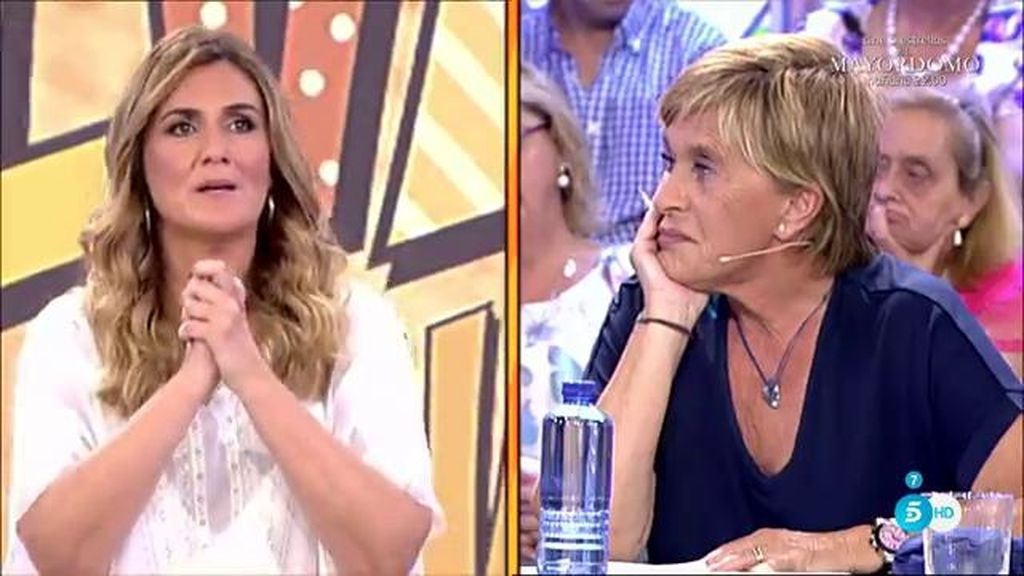 ¿Ha traicionado Chelo a Carlota Corredera?