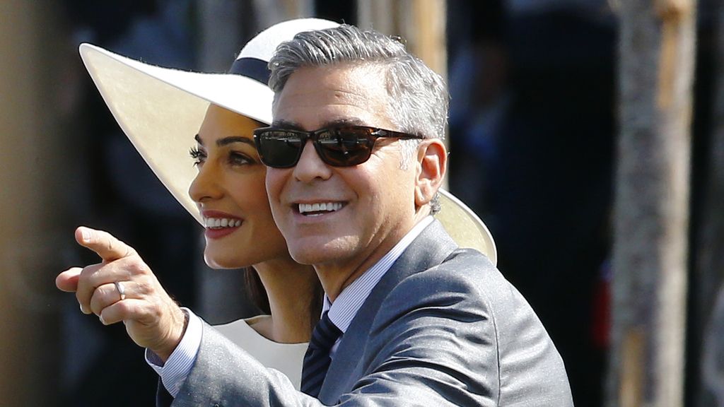 George Clooney y Amal Alamuddin, oficialmente marido y mujer