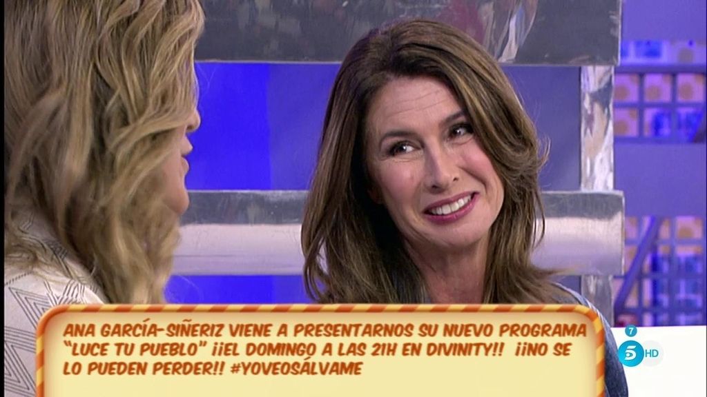 Ana García-Siñeriz vuelve a la televisión para presentar 'Luce tu pueblo' en Divinity