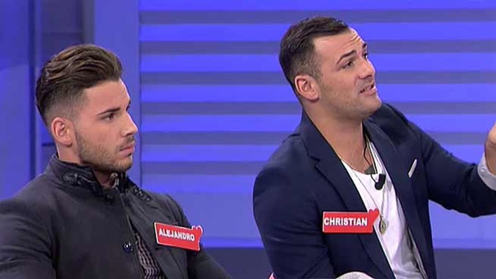 Alejandro estalla contra Christian: "Eres un falso y no te aguanto ni una más"