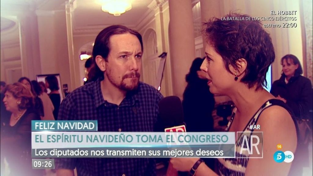 Pablo Iglesias: "Al 2017 le pido que en España se logren los cambios necesarios"