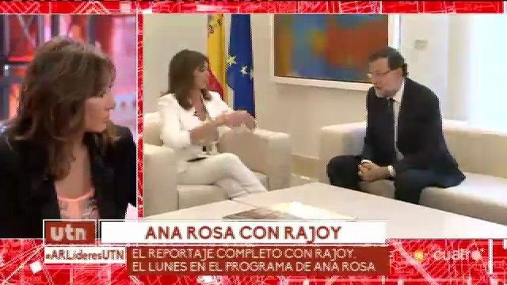 Ana Rosa Quintana nos muestra la cara más desconocida de Mariano Rajoy, en 'UTN'