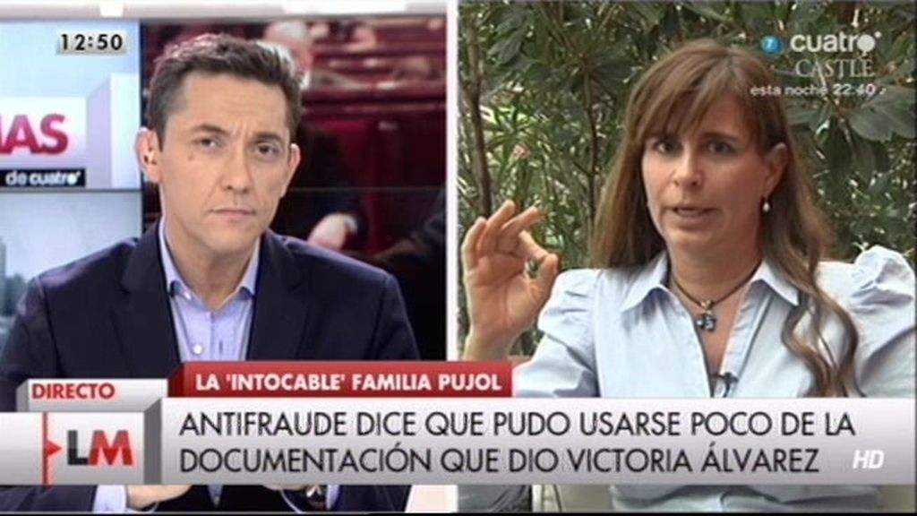 Victoria Álvarez responde a las acusaciones del director de la oficina antifraude