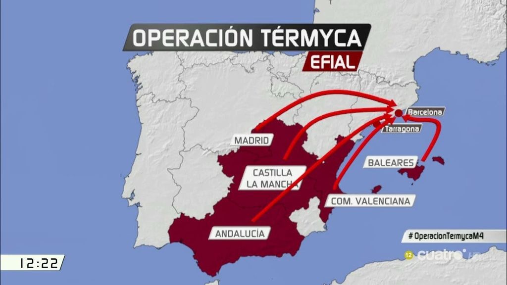 Efial, la empresa en torno a la que gira la ‘Operación Termyca’