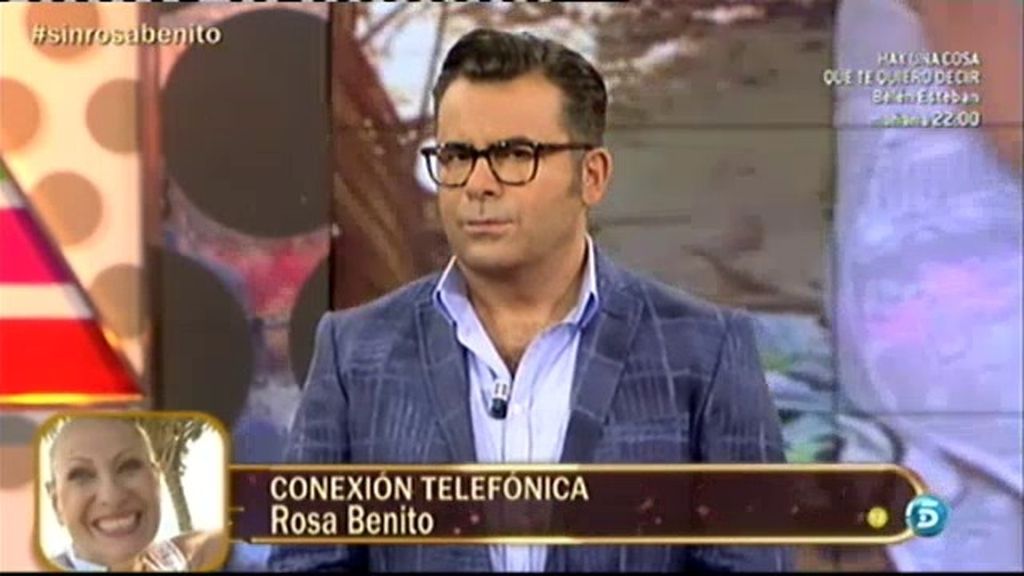 Rosa Benito: "No he sentido deseo hacia Amador en ningún momento"