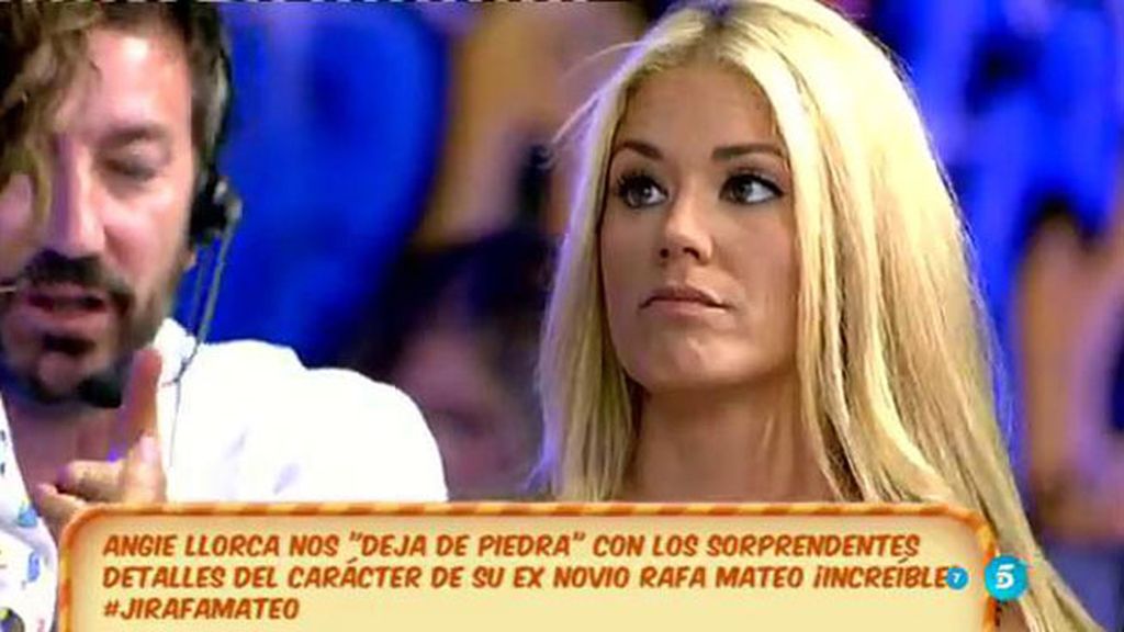 Angie: "Estaba nerviosa porque me ha impactado ver a Rafa después de años"
