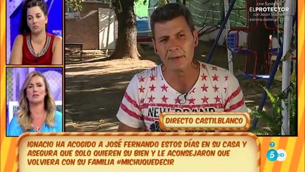 Ignacio, amigo de J. Fernando: "Es imposible que se rehabilite estando con Michu"