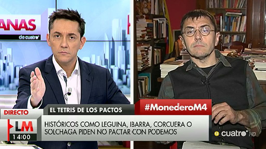 Juan Carlos Monedero: “Si se aplicara la ley de partidos con rigurosidad  al PP, igual habría que ilegalizarlo”