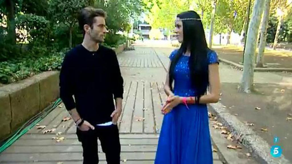 María José le confiesa a Pelayo su objetivo: " Yo lo que quiero es un hombre de verdad"