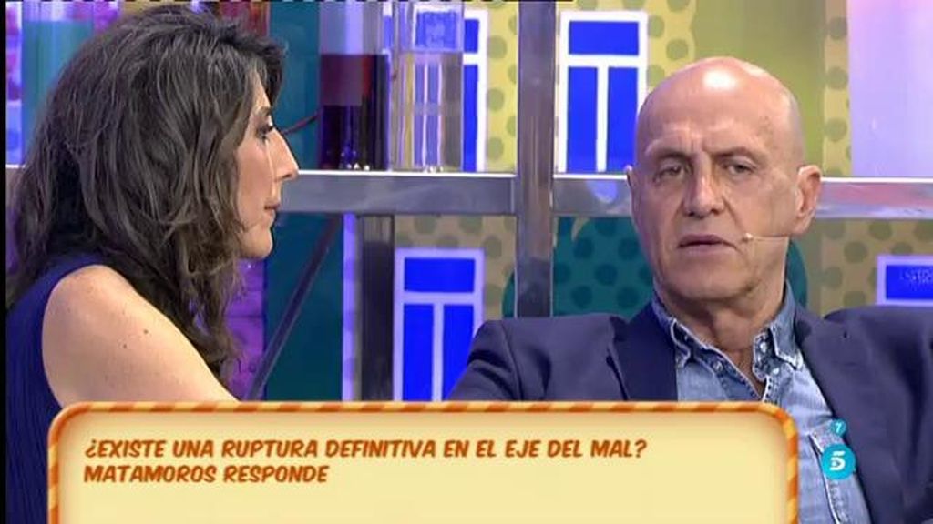 Kiko Matamoros se va de plató tras las preguntas sobre la ruptura del eje del mal