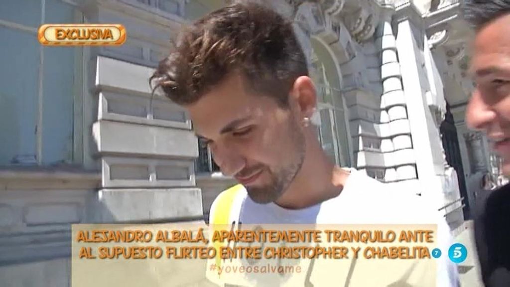 Alejandro, pareja de Chabelita: “También le ha dado masajes a Rafa y a Nacho”