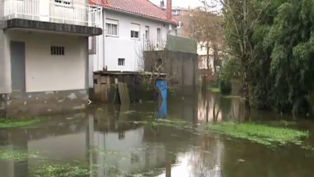 Galicia vive pendiente del desbordamiento de los ríos