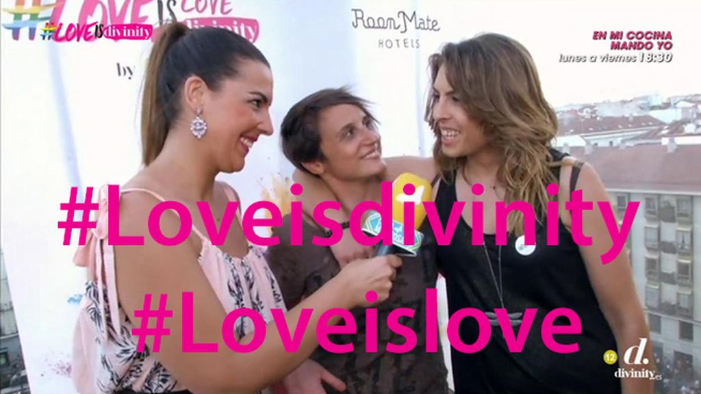 ¡Fotos con mucho amor: así es el photocall donde puedes demostrar que #Loveisdivinity!