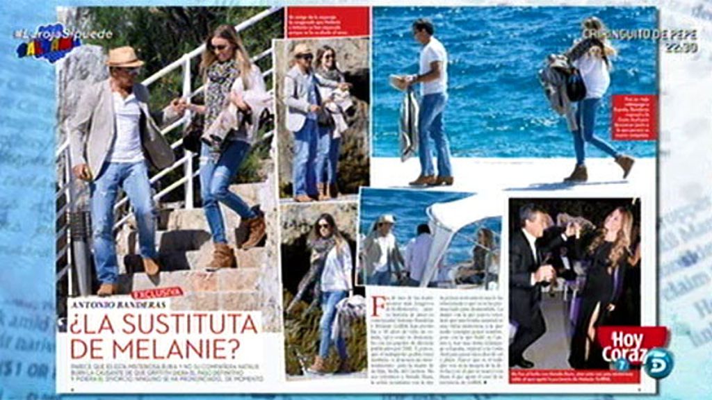 Polémicas imágenes de Antonio Banderas