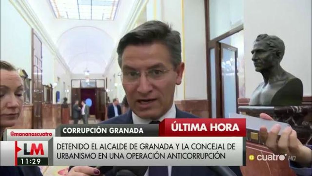 Luis Salvador anuncia la ruptura de Ciudadanos con el PP en Granada