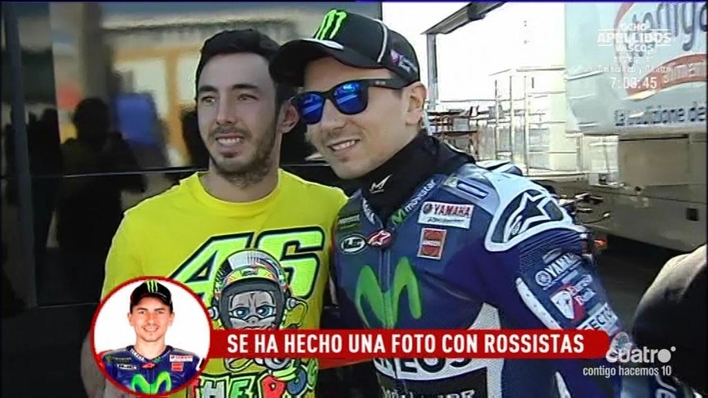 Jorge Lorenzo: "Sin la pequeña ayuda de las Honda, Rossi sería campeón"