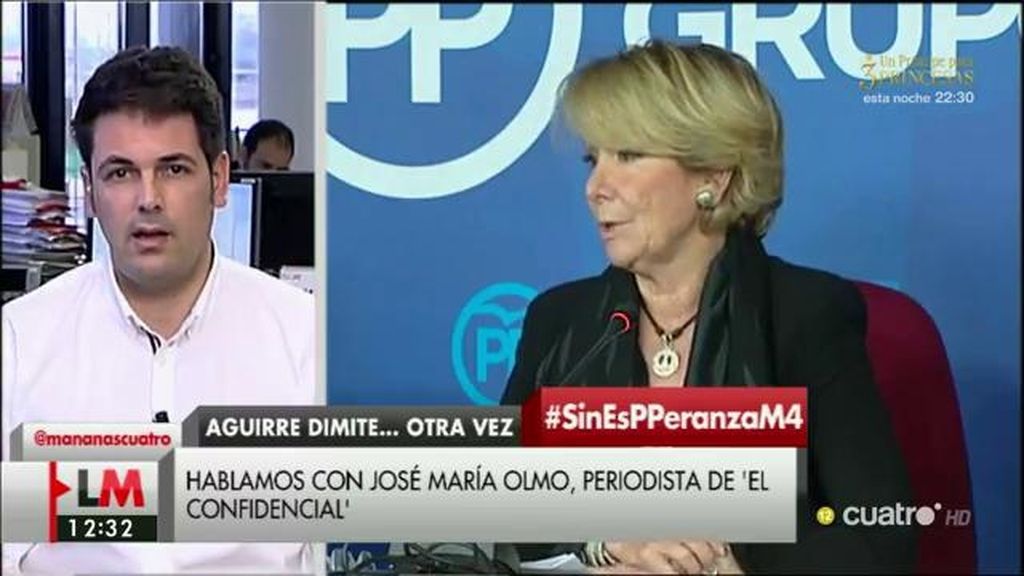 J.M. Olmo: “Parece difícil que Aguirre no conociera todo lo que se está investigando"