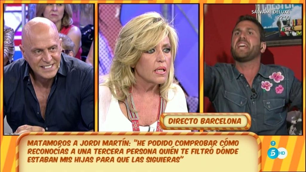 Jordi Martí, a Lydia: “Tienes que callarte porque tú sí que informas a los paparazzi”