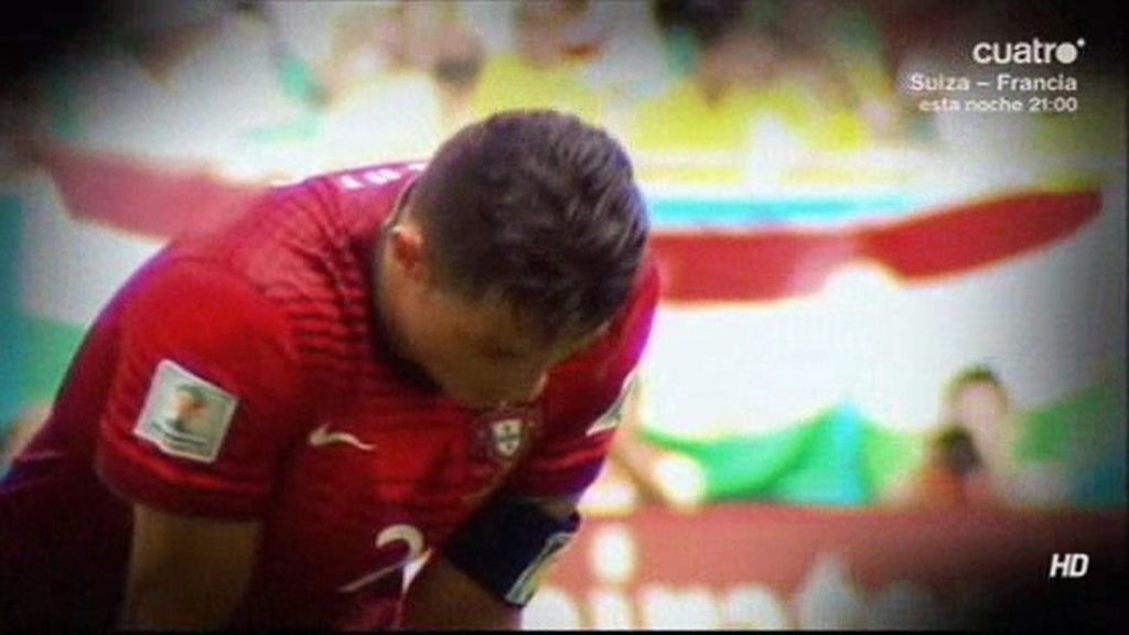 El calor, otro problema para la maltrecha rodilla izquierda de Cristiano Ronaldo