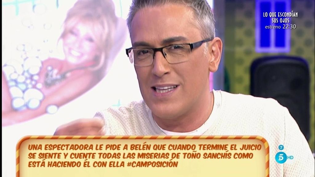 Kiko H, a Sanchís: "Deja de hacer el mamarracho y saca a tu familia adelante"