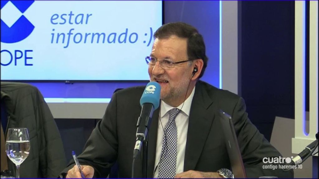 Mariano Rajoy, comentarista de lujo en la Cope: así ha reaccionado al gol de Cristiano