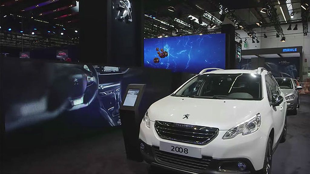 Stand de 2.900 m2 de Peugeot en Frankfurt