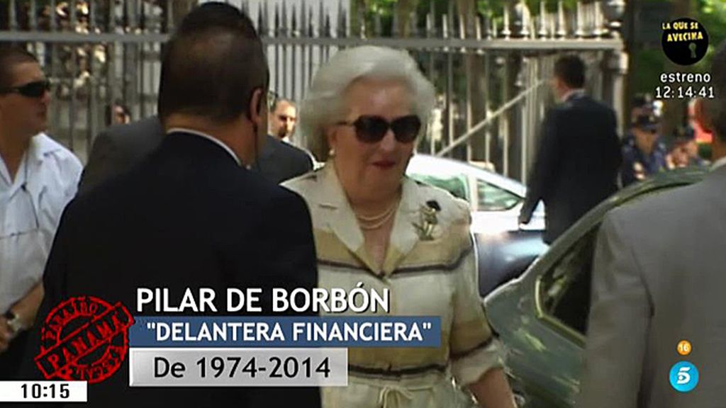 Doña Pilar de Borbón estuvo 45 años al frente de una sociedad 'offshore' panameña