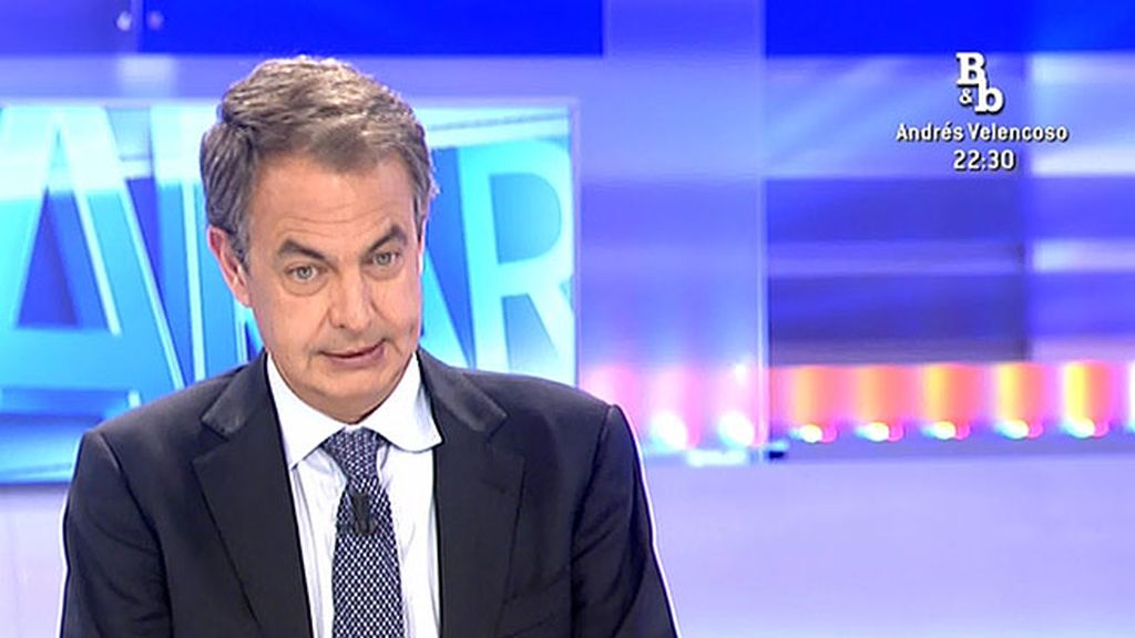 La entrevista íntegra a José Luis Rodríguez Zapatero en 'El programa de Ana Rosa'