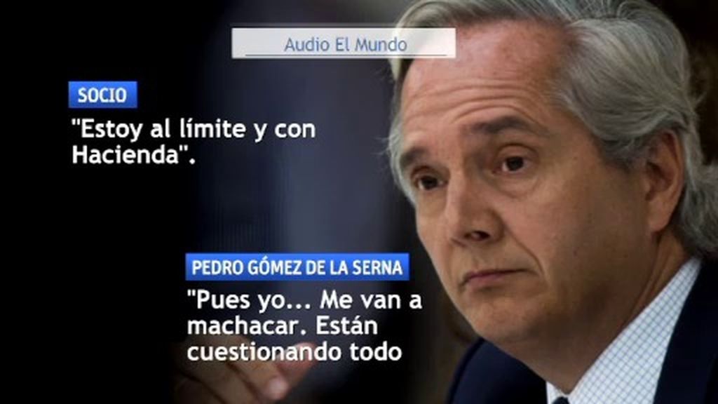 De la Serna sobre Hacienda: “Me van a machacar. Están cuestionando todo”