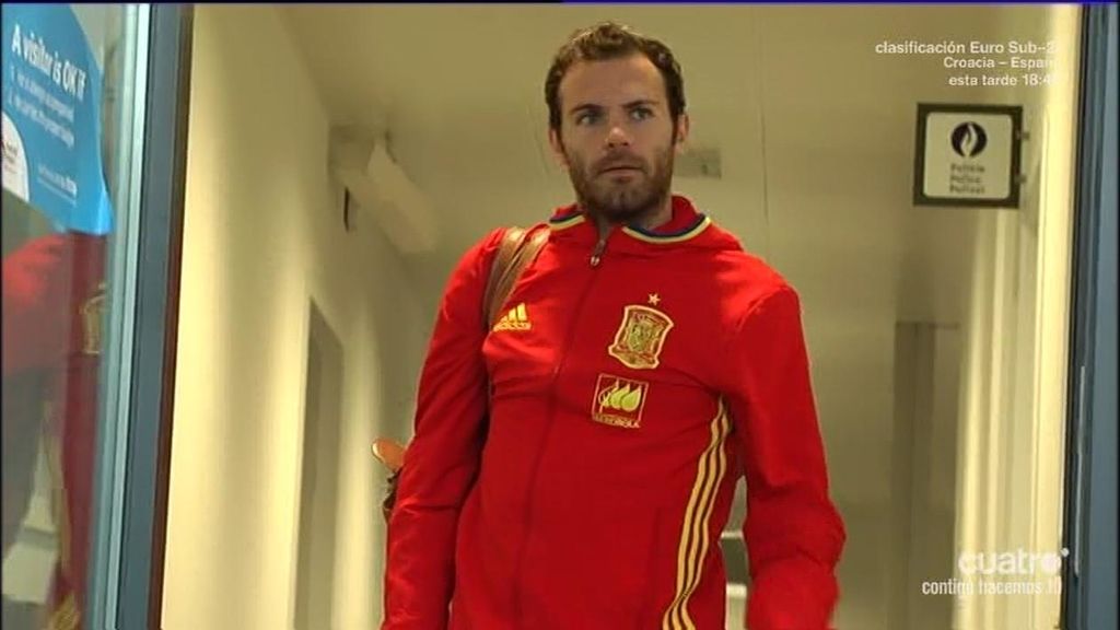 Así se enteró la selección española de la suspensión de su partido ante Bélgica