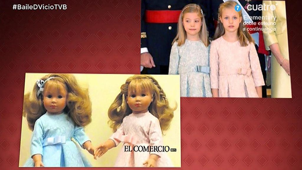 Ya a la venta las muñecas de Leonor y Sofía