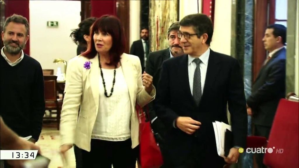 Patxi López y Micaela Navarro renuncian a la indemnización por fin de legislatura