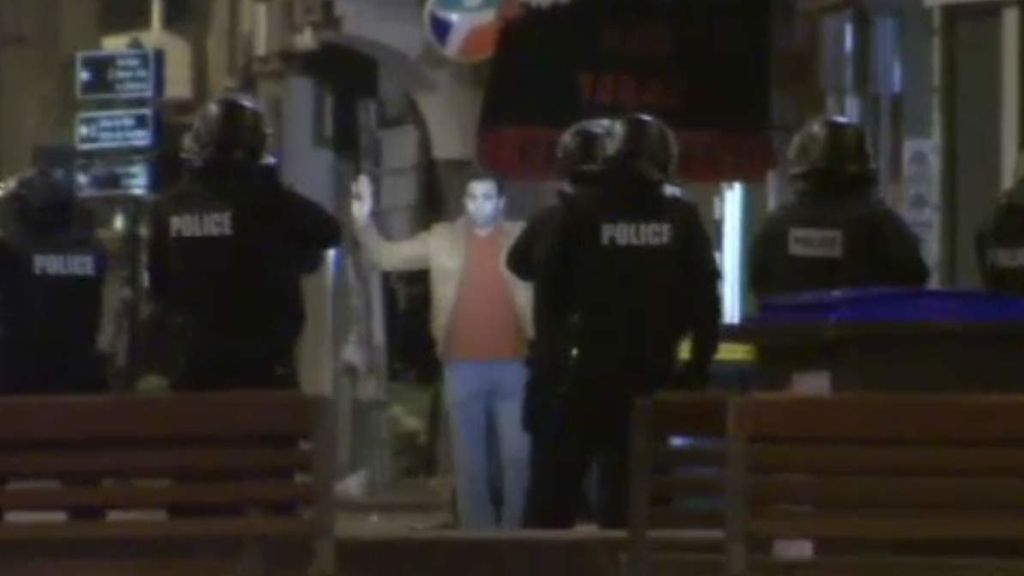 Detención en el barrio de Saint Denis