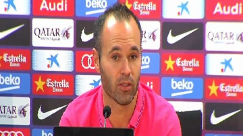 Andrés Iniesta : “El clásico siempre es una batalla futbolística”