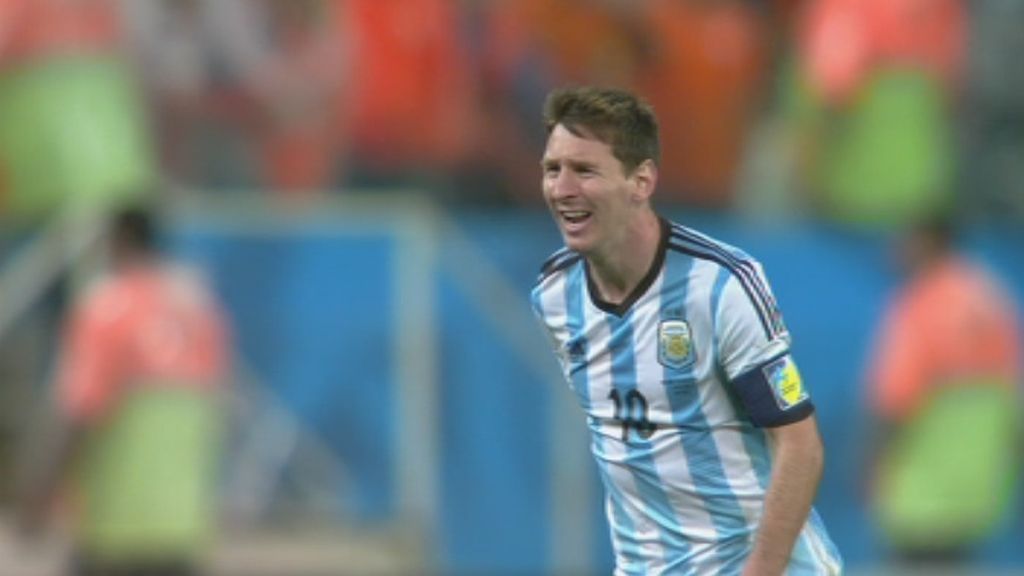 Messi, eufórico tras pasar a la final