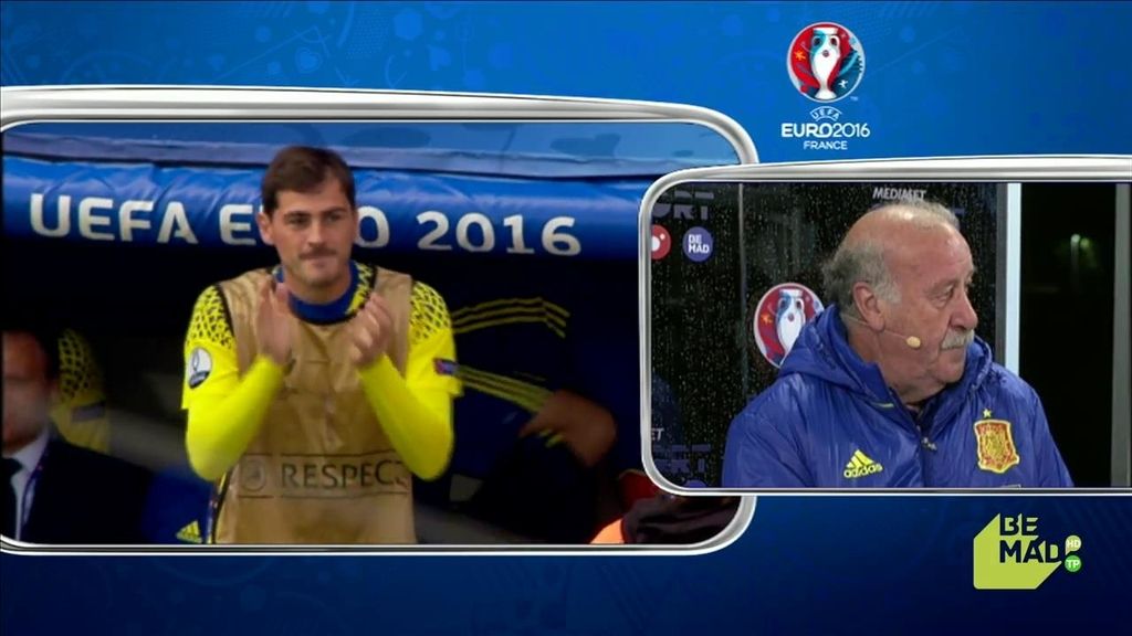 Del Bosque: "He hablado con Casillas porque creía que lo necesitaba"
