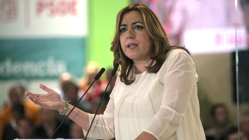 Susana Díaz exhibe su fuerza ante el próximo congreso del partido