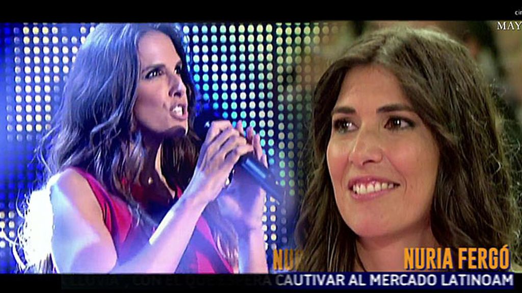 La hermana de Nuria Fergó se emociona con la actuación de la cantante andaluza