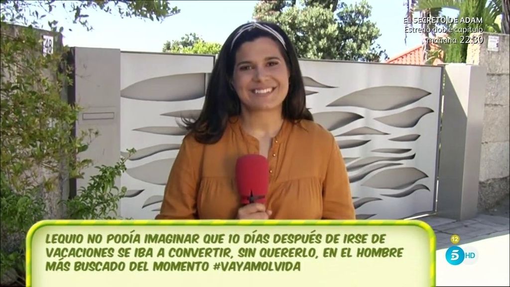 Lequio continúa esquivando las cámaras, pero le han visto en el pueblo de sus suegros