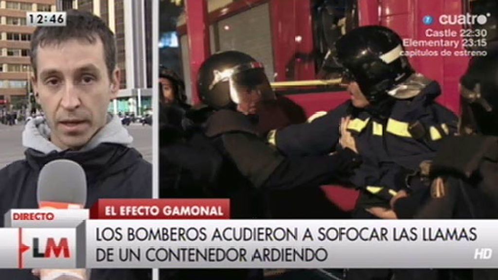 R. Gallego: “Lo que es inconcebible es que un bombero en acto de servicio sea retirado"