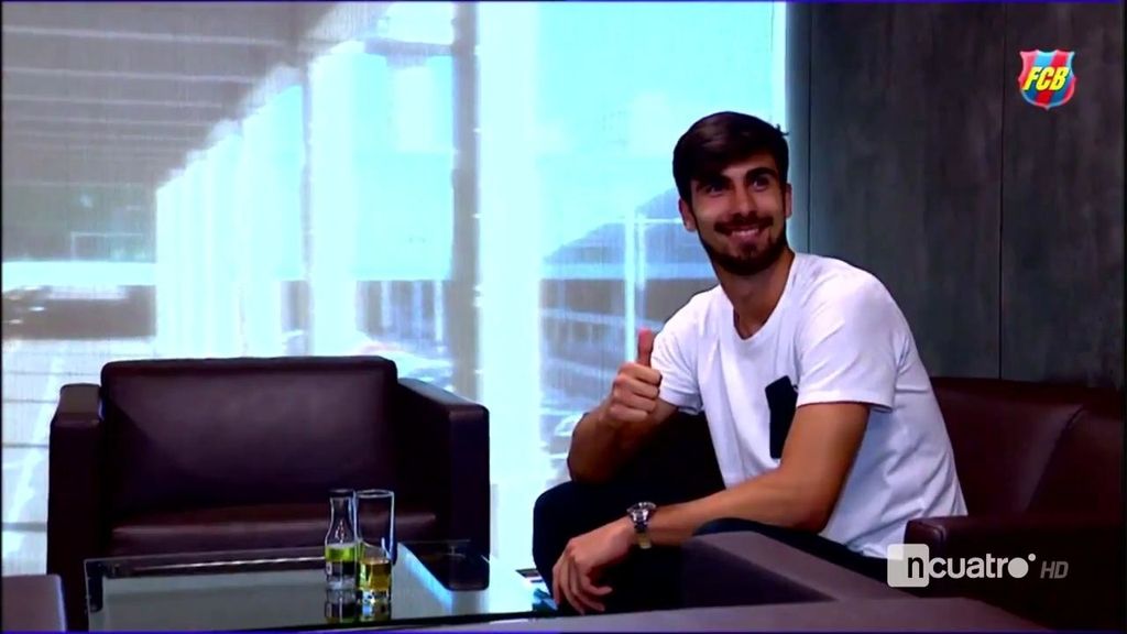 La llegada de André Gomes al Barcelona: "quiero ganar todo lo posible"