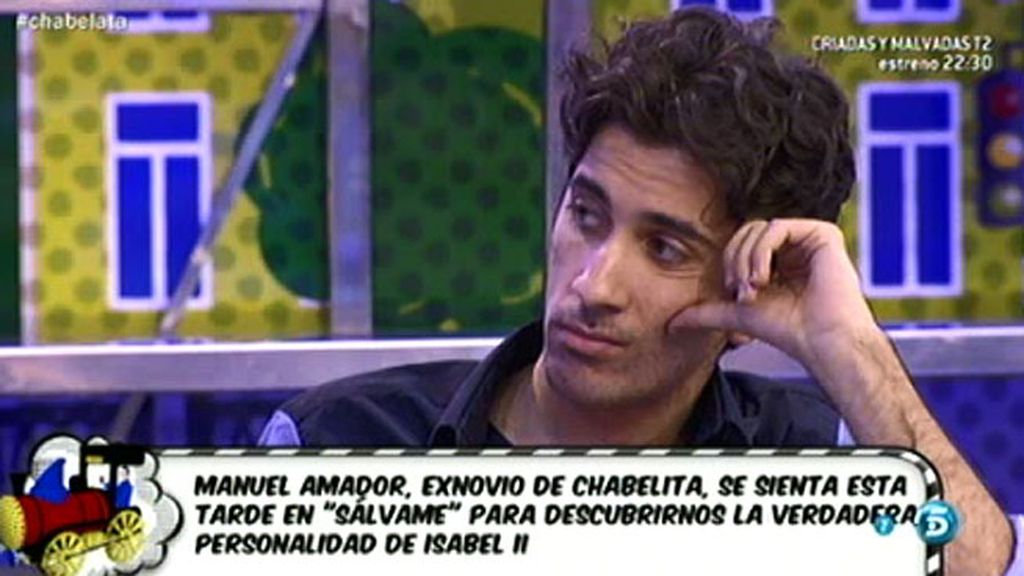 Manuel Amador confiesa que estuvo con Chabelita por ser la hija de Isabel Pantoja