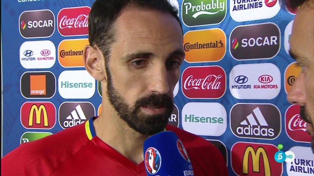 Juanfran: “Lo más justo hubiese sido el empate e irnos a la prórroga”